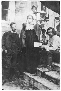 Лу Андреас-Саломе и Райнер Мария Рильке посетили Спиридона Дрожжина.1900