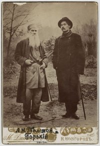 Л.Н. Толстой и М. Горький. Начало XX века