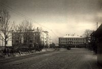 Вид от Зубовского бульвара на Крымскую площадь