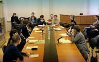 Участники круглого стола «Архивы и литература». Фото С. Губачева