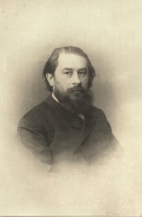 Н.А. Лейкин, редактор журнала Осколки. 1880-е. Фотография Г. Деньера