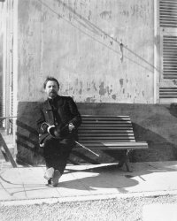 А.П. Чехов в Ницце. 1900-1901 год. Фотография М.Н.Матвеевой